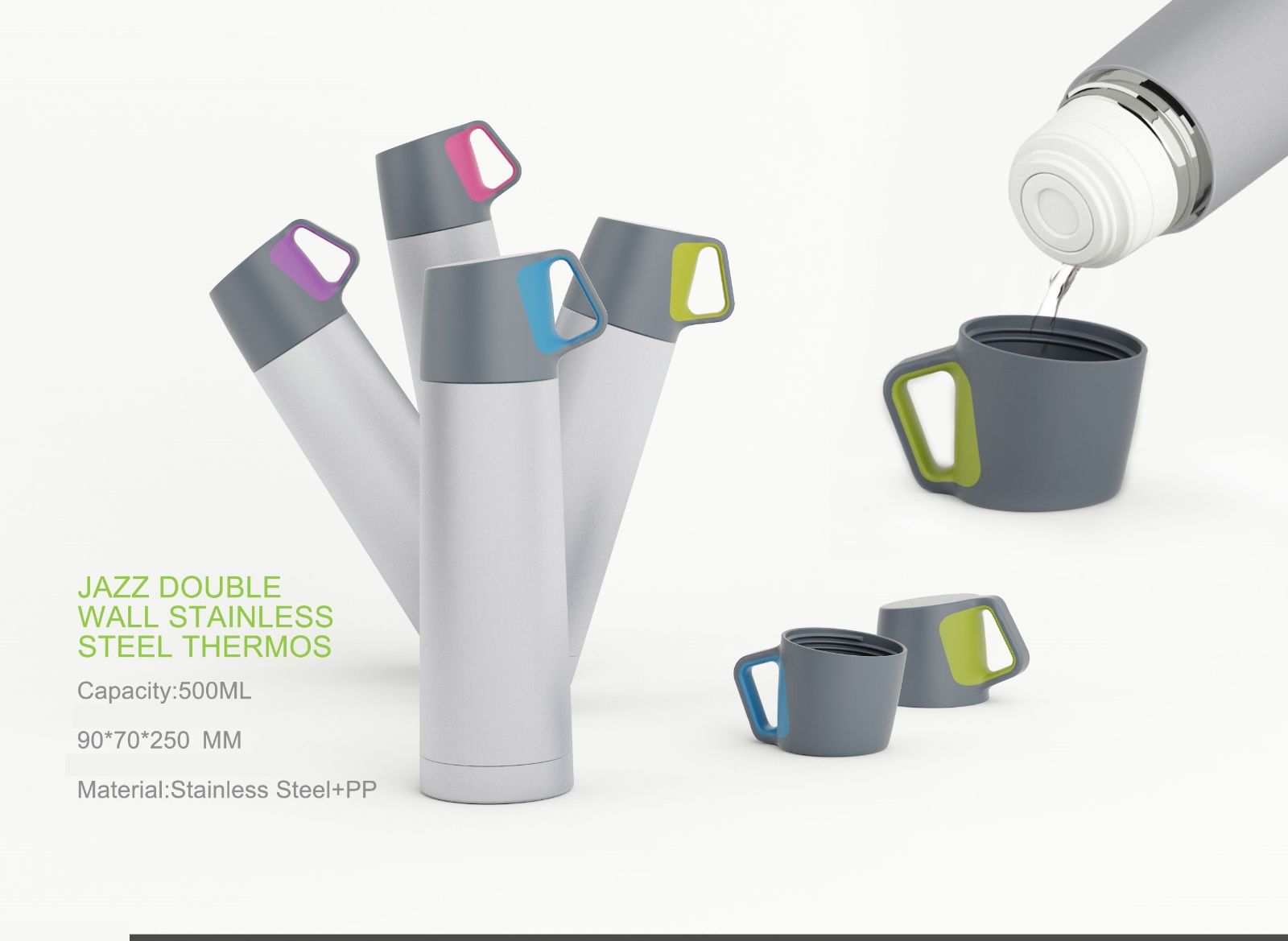 Jazz Double Wall Thermos